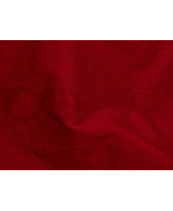 Carmine D332 Tecido de seda Dupioni
