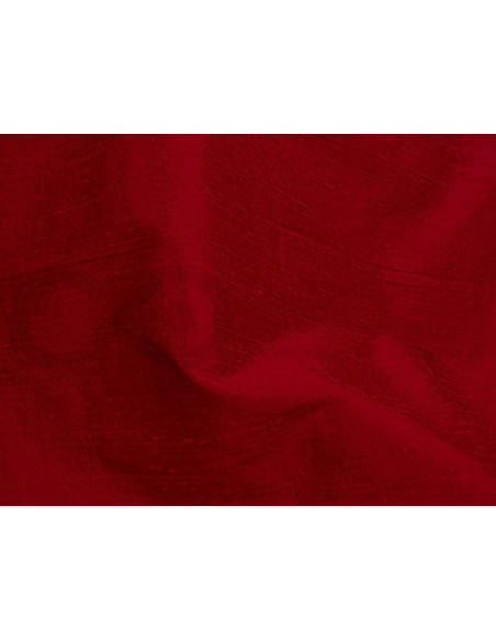Carmine D332 Tecido de seda Dupioni