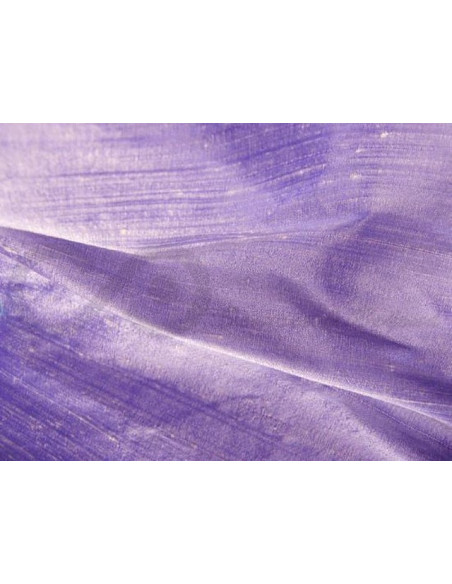 Amethist smoke379  Tissu de soie Dupioni