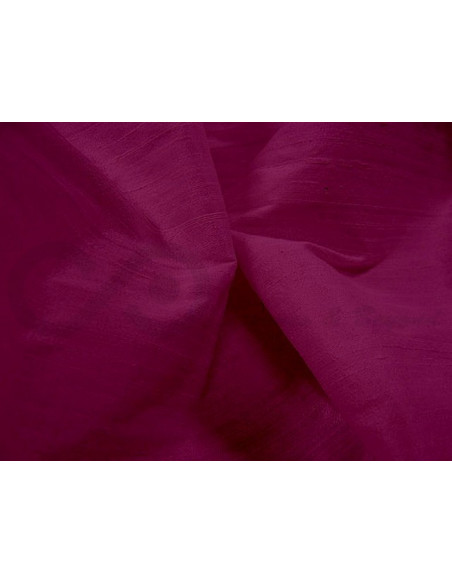 Dark raspberry D382 Seide Gewebe Dupioni
