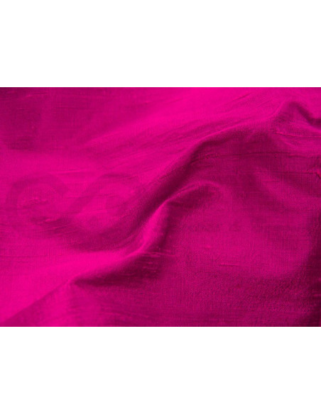 Magenta D392  Tissu de soie Dupioni