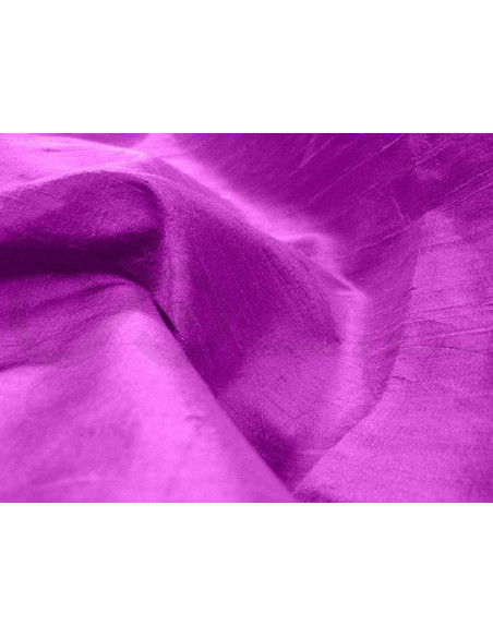 Purple D396 Tecido de seda Dupioni