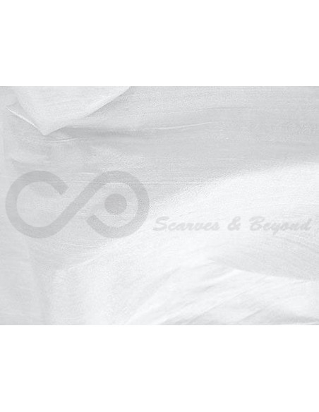 Anti-flash white off D433 Silk Dupioni Fabric