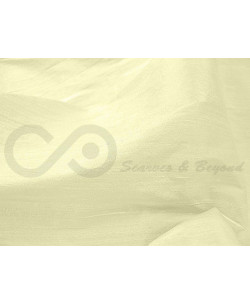 Cream D436 Seide Gewebe Dupioni