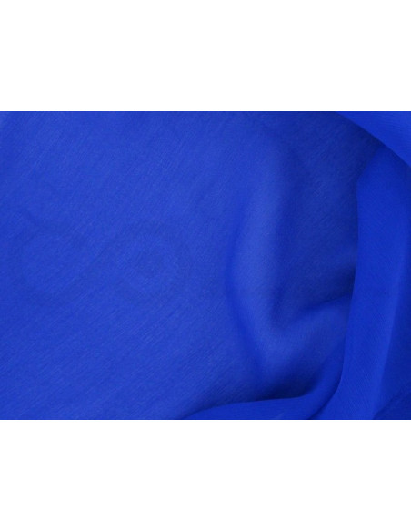 Cerulean blue C002  Tecido de chiffon de seda