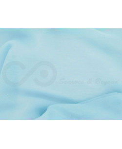 Light steel blue C004  Silk Chiffon Fabric