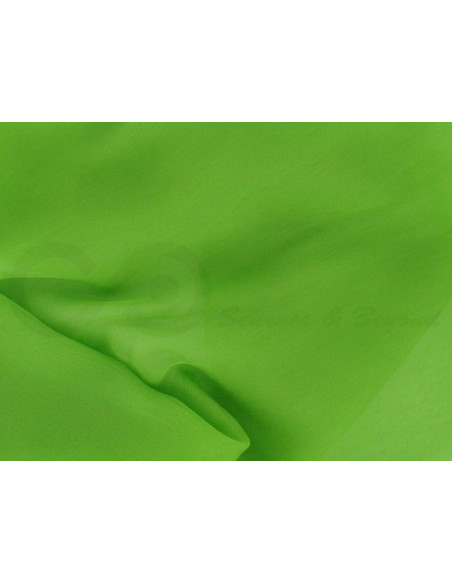 Olive drab C053  Silk Chiffon Fabric