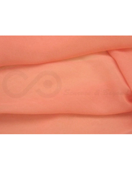 Salmon C066  Chiffon di seta