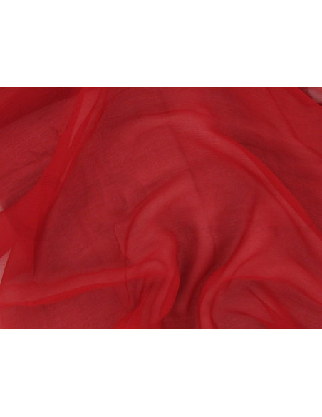 Firebrick C092  Silk Chiffon Fabric