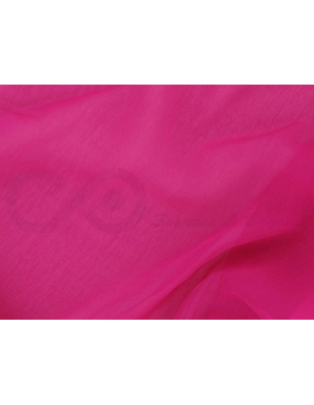 Medium red violet C104  Silk Chiffon Fabric