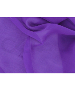 Royal purple C106  Silk Chiffon Fabric