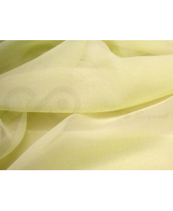 Pale goldenrod C131  Seide Gewebe Chiffon