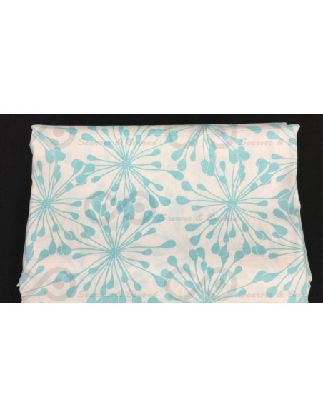 TP016 Seda de tafetá impressa