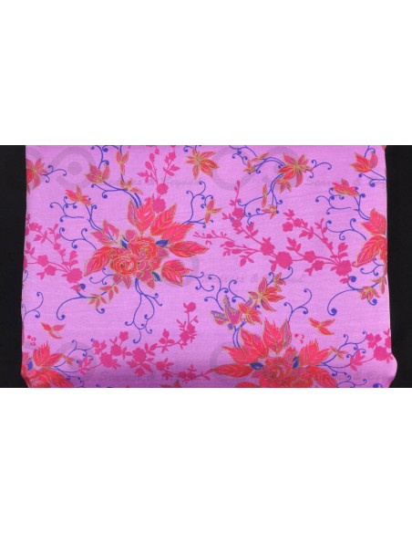 TP020 Seda de tafetá impressa