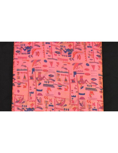 TP056 Seda de tafetá impressa