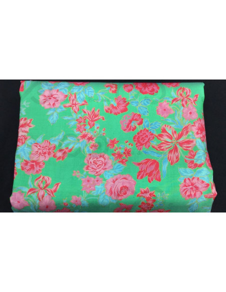 TP067 Seda de tafetá impressa