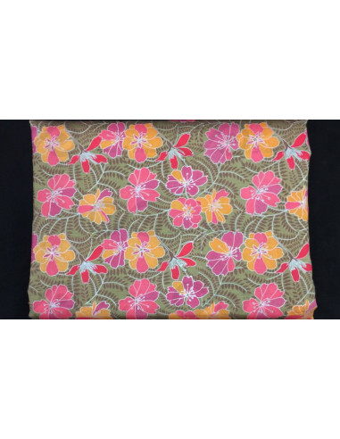 TP070 Tafetán de seda impresa