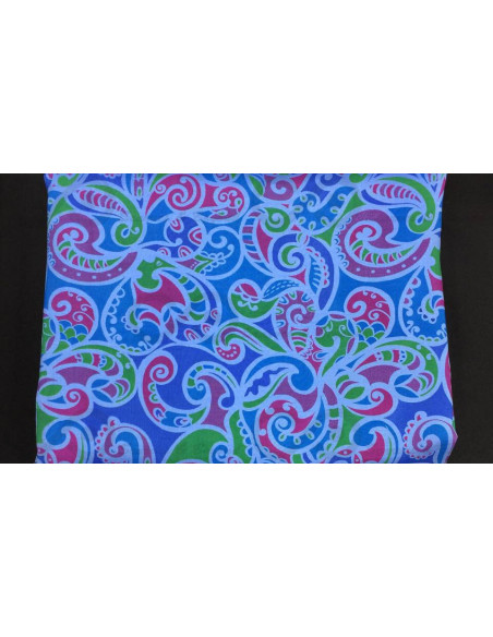 TP074 Seda de tafetá impressa