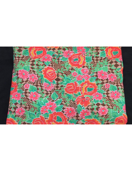 TP085 Seda de tafetá impressa