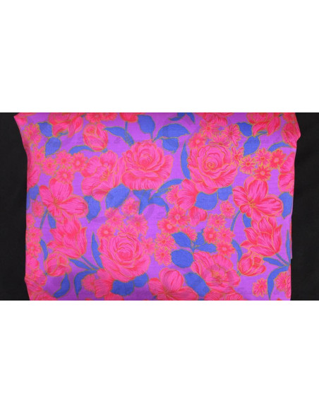 TP088 Tafetán de seda impresa