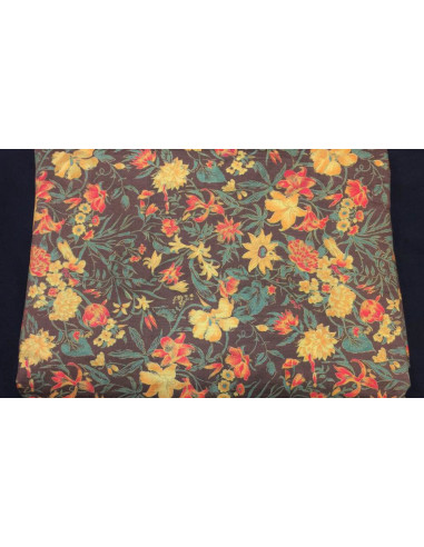 TP093 Tafetán de seda impresa