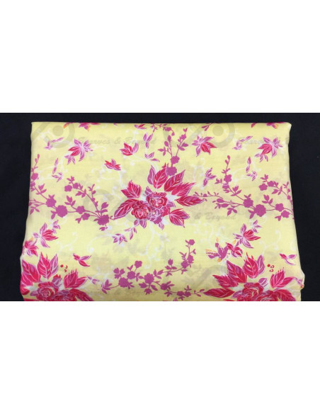 TP094 Seda de tafetá impressa