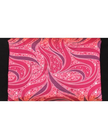 TP119 Tafetán de seda impresa