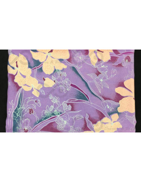 TP129 Seda de tafetá impressa