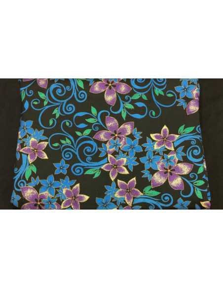 TP132 Tafetán de seda impresa