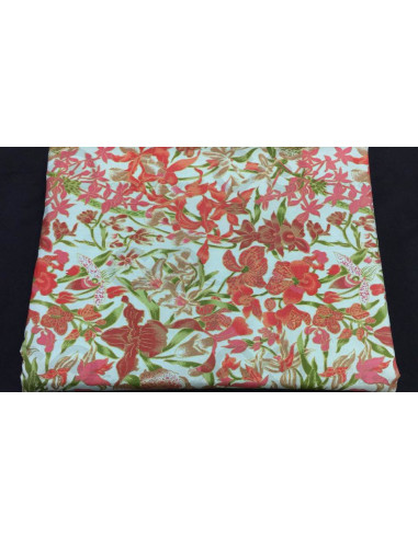 TP136 Tafetán de seda impresa