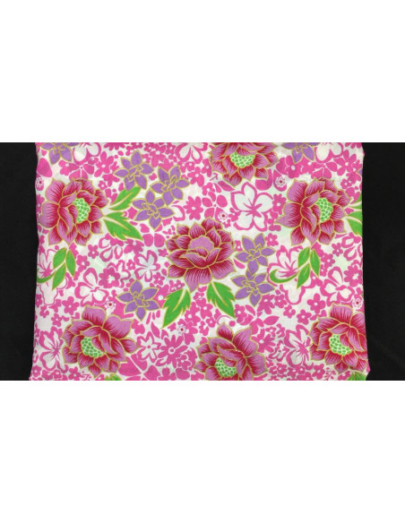 TP162 Tafetán de seda impresa