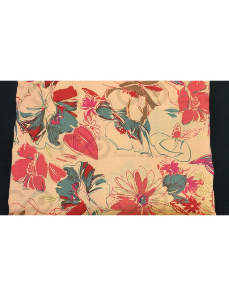 TP190 Tafetán de seda impresa