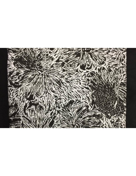 TP195 Tafetán de seda impresa