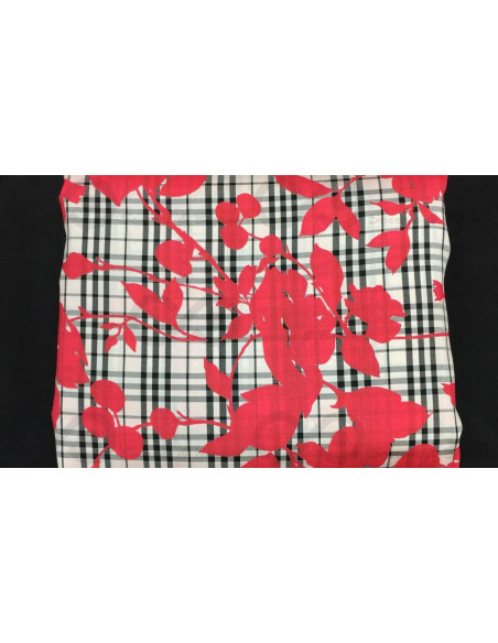 TP202 Seda de tafetá impressa