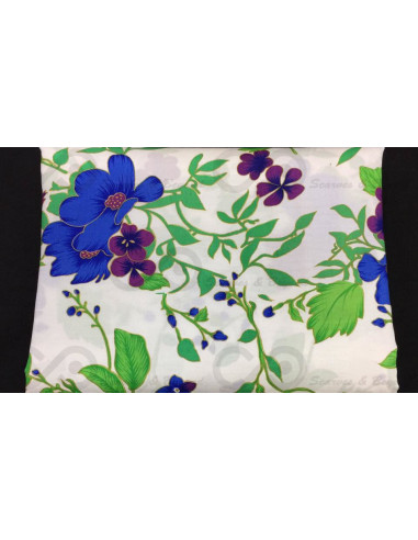 TP205 Tafetán de seda impresa