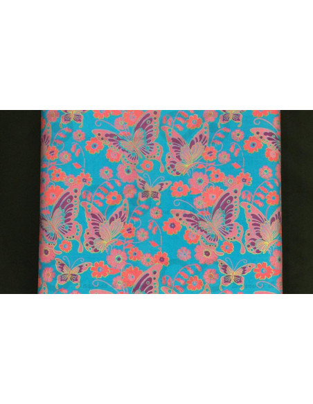 TP274 Tafetán de seda impresa