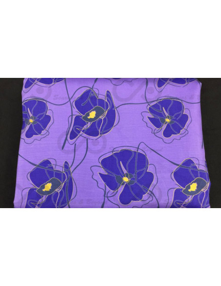 TP343 Tafetán de seda impresa