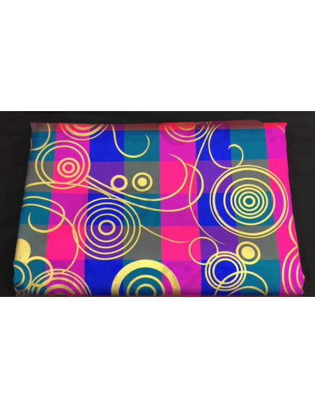 TP347 Seda de tafetá impressa