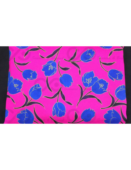 TP377 Tafetán de seda impresa