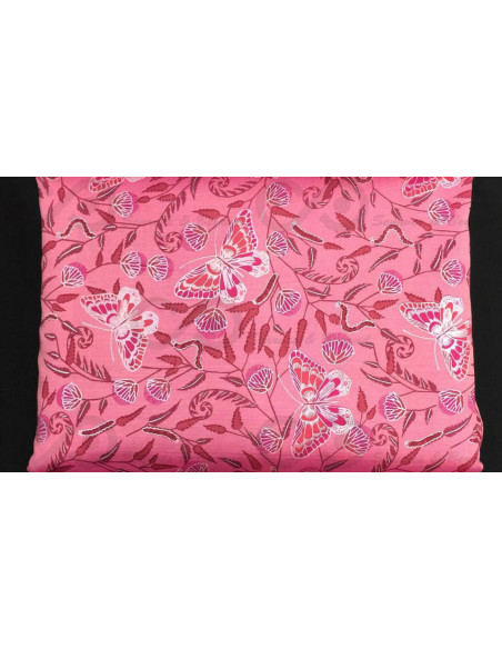 TP381 Tafetán de seda impresa