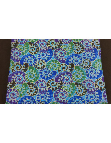 TP385 Tafetán de seda impresa