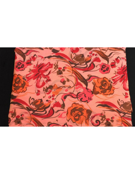 TP438 Seda de tafetá impressa