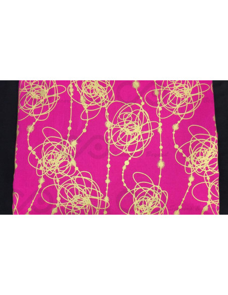 TP476 Seda de tafetá impressa