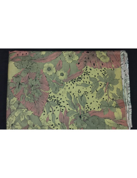 TP508 Tafetán de seda impresa