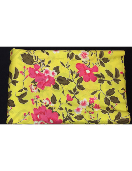 TP518 Tafetán de seda impresa