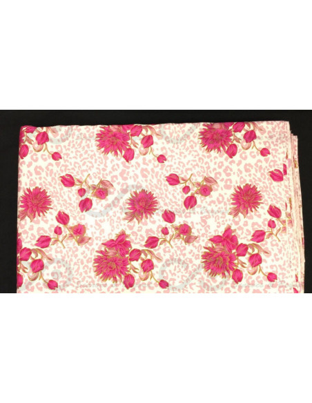 TP527 Tafetán de seda impresa