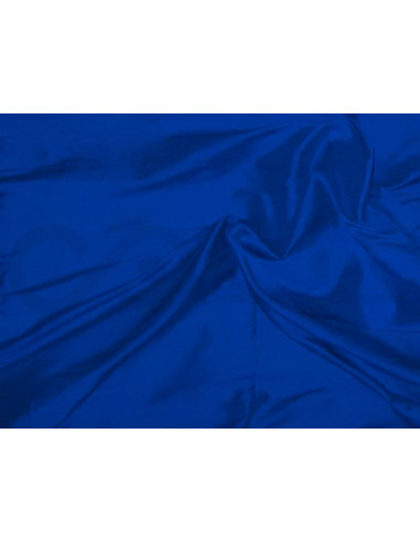 Cobalt blue S007 Tecido Shantung de seda