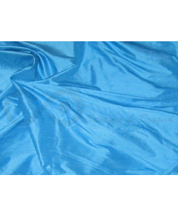 Picton Blue S022 Silk Shantung Fabric