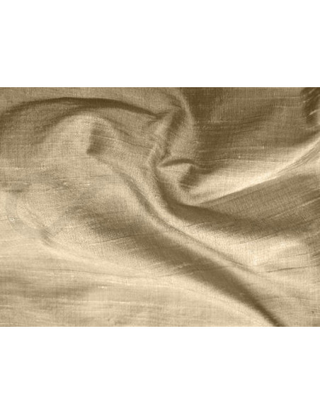 Khaki S069 Tecido Shantung de seda