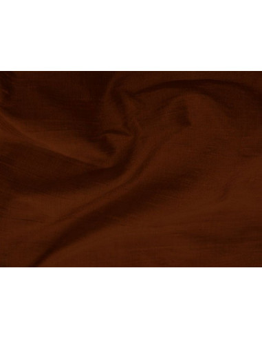 Seal brown S077 Tissu Shantung en soie